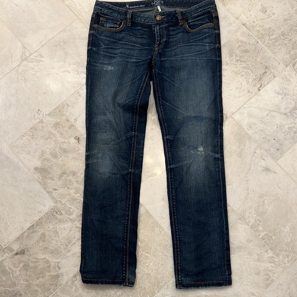 EUC Loft Modern Slim Jeans Sz 29/8 - Picture 3 of 6